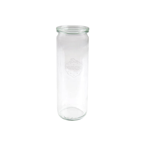 WECK CYLINDER GLASS JAR W/LID 600ml 60x210mm (905) Box of 6 - Hospitality Connect