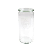 WECK CYLINDER GLASS JAR W/LID 1040ml 80x210mm (908) Box of 6 - Hospitality Connect