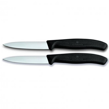 Victorinox Paring Knife,8 cm Pointed Blade,Classic,Black - Hospitality Connect