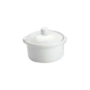 VITROCERAM CASSEROLE-ROUND WITH COVER 2.0lt WHITE Box of 6 - Hospitality Connect