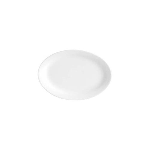 VITROCERAM OVAL PLATTER-350mm WHITE Box of 12 - Hospitality Connect