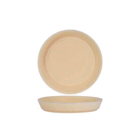 TABLEKRAFT URBAN LOFT ROUND FLARED BOWL 225x35mm SANDSTONE Box of 3 - Hospitality Connect