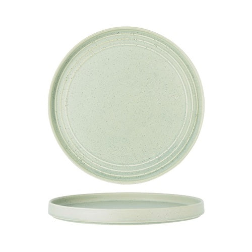 TABLEKRAFT URBAN LOFT ROUND SERVE PLATTER 320x30mm PISTACHIO Box of 2 - Hospitality Connect