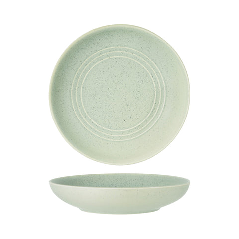 TABLEKRAFT URBAN LOFT ROUND SERVE BOWL 270x55mm PISTACHIO Box of 2 - Hospitality Connect