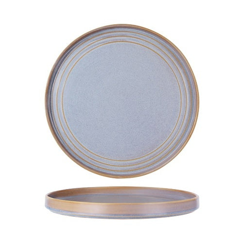 TABLEKRAFT URBAN LOFT ROUND SERVE PLATTER 320x30mmAZURE BLUE Box of 2 - Hospitality Connect