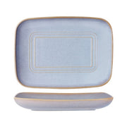 TABLEKRAFT URBAN LOFT RECT SERVER 365x265x55mm AZURE BLUE Box of 2 - Hospitality Connect