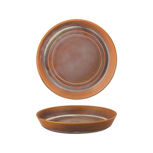 TABLEKRAFT URBAN LOFT ROUND FLARED BOWL 225x35mm AUBURN Box of 3 - Hospitality Connect
