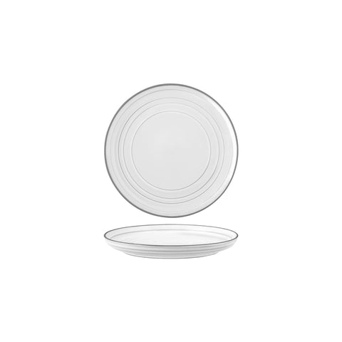 TABLEKRAFT LINEA ROUND COUPE PLATE 170mm WHITE Box of 6 - Hospitality Connect