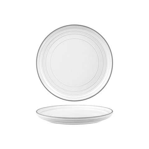 TABLEKRAFT LINEA ROUND COUPE PLATE 220mm WHITE Box of 6 - Hospitality Connect