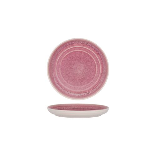 TABLEKRAFT LINEA ROUND COUPE PLATE 170x22mm DUSTY PINK Box of 6 - Hospitality Connect