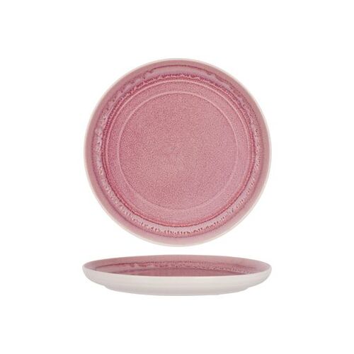 TABLEKRAFT LINEA ROUND COUPE PLATE 220x25mm DUSTY PINK Box of 6 - Hospitality Connect