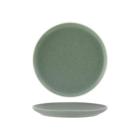 TABLEKRAFT URBAN ROUND COUPE PLATE 265x28mm GREEN Box of 4 - Hospitality Connect