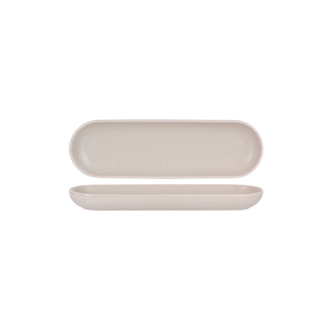 TABLEKRAFT URBAN OVAL PLATE 330x100mm SAND Box of 6 - Hospitality Connect