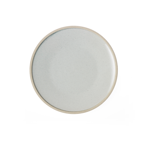 TABLEKRAFT SOHO ROUND PLATE 255x10mm WHITE PEBBLE Box of 4 - Hospitality Connect