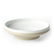 TABLEKRAFT SOHO ROUND BOWL FOOTED 153x50mm WHITE PEBBLE Box of 6 - Hospitality Connect