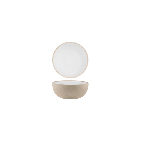 TABLEKRAFT SOHO ROUND DEEP BOWL 120x50mm WHITE PEBBLE Box of 6 - Hospitality Connect