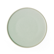 TABLEKRAFT SOHO ROUND PLATE 255x10mm REACTIVE LIMESTONE Box of 4 - Hospitality Connect