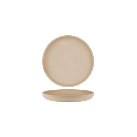 TABLEKRAFT SOHO ROUND DEEP COUPE PLATE 235x30mm STONE Box of 6 - Hospitality Connect
