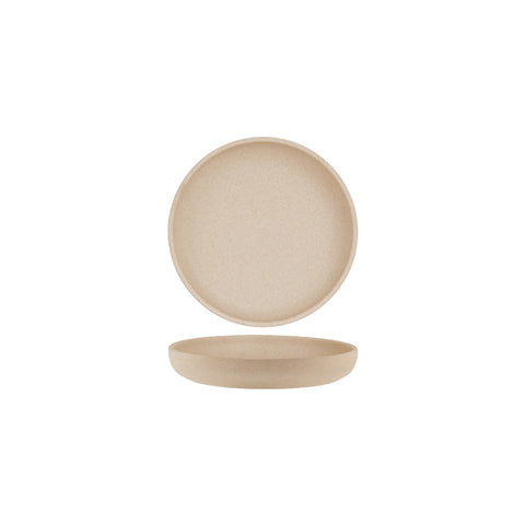 TABLEKRAFT SOHO ROUND DEEP COUPE PLATE 175x28mm STONE Box of 6 - Hospitality Connect