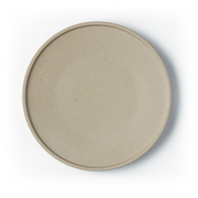 TABLEKRAFT SOHO ROUND PLATE 200x10mm STONE Box of 6 - Hospitality Connect