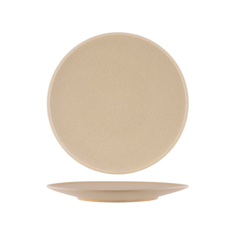 TABLEKRAFT SOHO ROUND PLATE 285x10mm STONE Box of 4 - Hospitality Connect