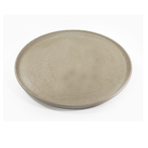 TABLEKRAFT SOHO ROUND PLATTER 330x15mm STONE Box of 2 - Hospitality Connect
