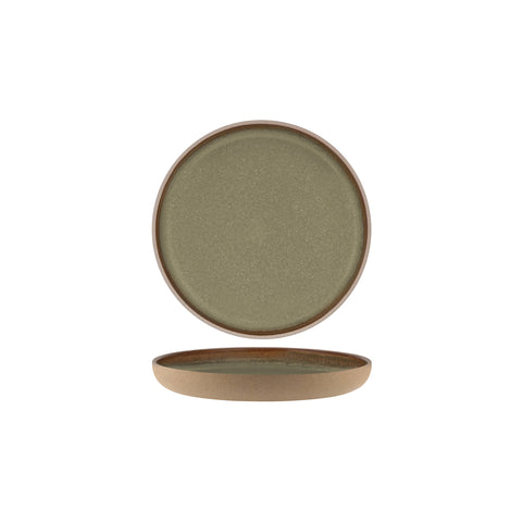 TABLEKRAFT SOHO ROUND DEEP COUPE PLATE 255x32mm BURNT SIENNA Box of 6 - Hospitality Connect