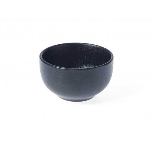 TABLEKRAFT TK BLACK ROUND BOWL 125x70mm BLACK Box of 4 - Hospitality Connect
