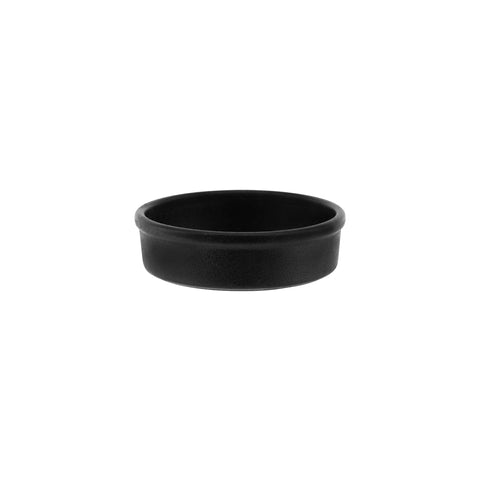 TABLEKRAFT TK BLACK ROUND DISH/TAPAS 120x30mm BLACK Box of 6 - Hospitality Connect
