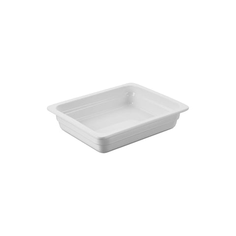 CHEF INOX GASTRONORM DISH PORCELAIN 1/2 SIZE 325x265x65mm - Hospitality Connect