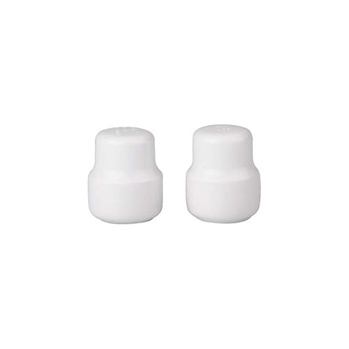 Royal Porcelain SALT SHAKER-60x50mm CHELSEA FLAT-LID SERIES (09/5012) Box of 36 - Hospitality Connect