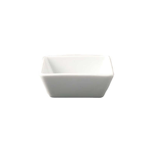 Royal Porcelain SQUARE SAUCE DISH 70mm CHELSEA (P4174) Box of 12 - Hospitality Connect
