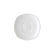 Royal Porcelain SAUCER SQ-150mm W/SQUARE WELL (4114) Box of 12 - Hospitality Connect