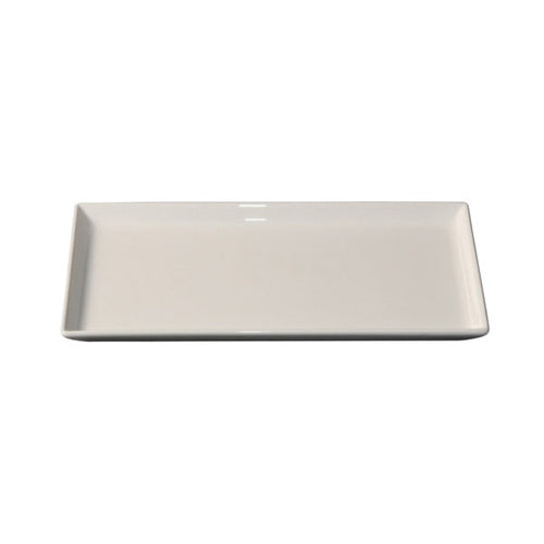 WHITE ALBUM RECT PLATTER FLARED SIDES 240x120x15mm (U3209) Box of 12 - Hospitality Connect