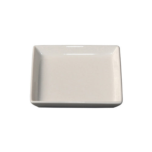 WHITE ALBUM SQUARE PLATE 100x100x15mm (U3207) Box of 12 - Hospitality Connect