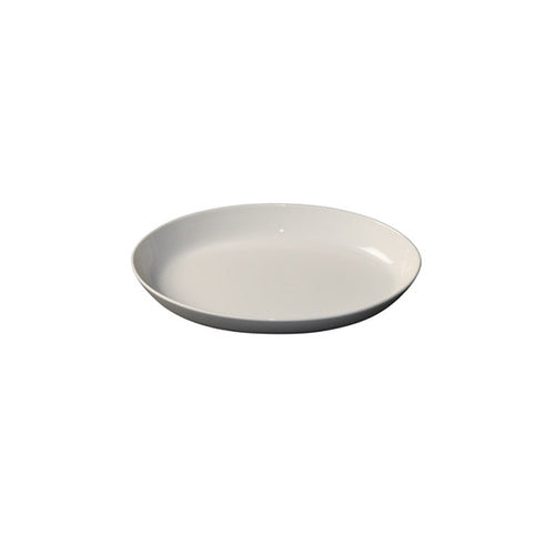 WHITE ALBUM OVAL PLATE FLARED 285x180x40mm (U3217) Box of 12 - Hospitality Connect