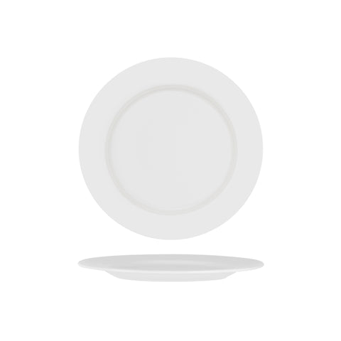 ROYAL BONE ASCOT ROUND PLATE-300mm RIM SHAPE (B1008) Box of 6 - Hospitality Connect