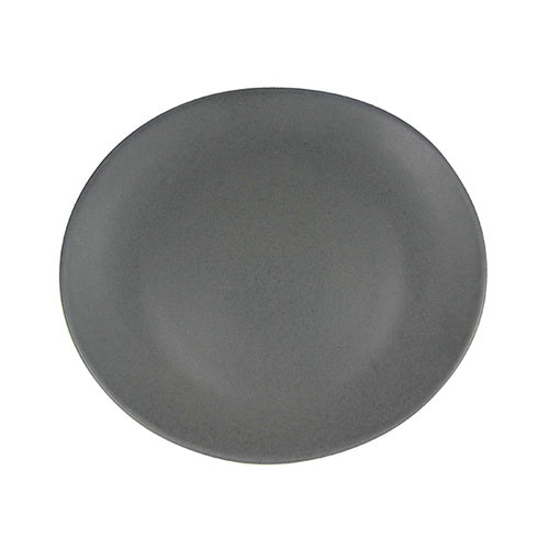 TABLEKRAFT ARTISTICA OVAL COUPE PLATE 210x190x30mm SLATE Box of 4 - Hospitality Connect
