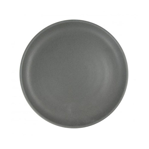TABLEKRAFT ARTISTICA ROUND PLATE ROLLD EDGE 220x25mm SLATE Box of 4 - Hospitality Connect