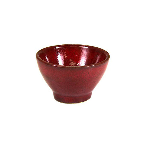 TABLEKRAFT ARTISTICA ROUND SAUCE DISH 70x45mm REACTIVE RED Box of 6 - Hospitality Connect