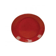 TABLEKRAFT ARTISTICA OVAL PLATE 250x220x33mm REACTIVE RED Box of 4 - Hospitality Connect