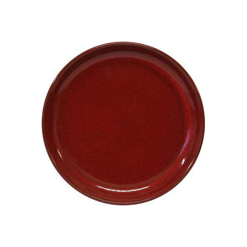 TABLEKRAFT ARTISTICA ROUND PLATE RLD/EDGE 240mm REACTIVE RED Box of 4 - Hospitality Connect