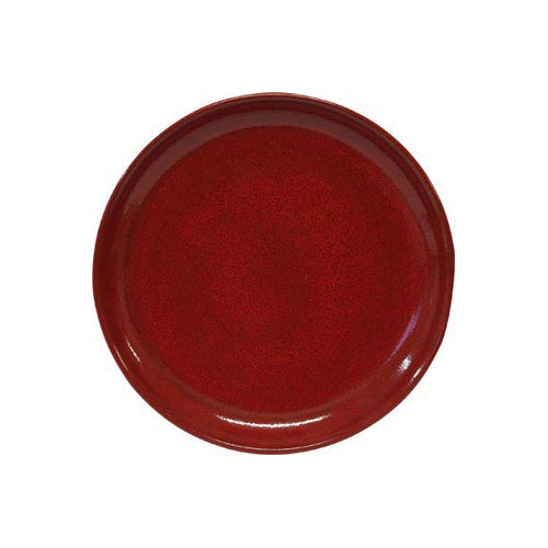 TABLEKRAFT ARTISTICA ROUND PLATE RLD/EDGE 270mm REACTIVE RED Box of 4 - Hospitality Connect