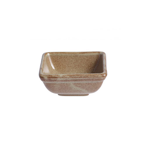 TABLEKRAFT ARTISTICA SQUARE SAUCE DISH 80x80x35mm FLAME Box of 6 - Hospitality Connect
