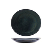 TABLEKRAFT ARTISTICA OVAL PLATE 250x220x33mm MIDNIGHT BLUE Box of 4 - Hospitality Connect