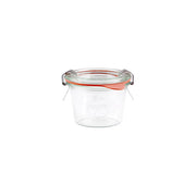 Weck COMPLETE WECK GLASS JARS W/LID/SEAL 80ml 60x55mm (080) Box of 6 - Hospitality Connect