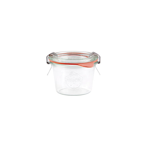 Weck COMPLETE WECK GLASS JARS W/LID/SEAL 80ml 60x55mm (080) Box of 6 - Hospitality Connect