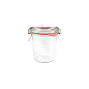 Weck COMPLETE WECK GLASS JARS W/LID/SEAL 140ml 60x70mm (761) Box of 6 - Hospitality Connect