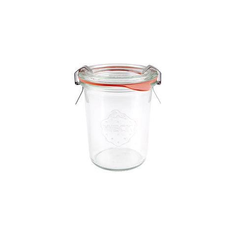 Weck COMPLETE WECK GLASS JARS W/LID/SEAL 160ml 60x80mm (760) Box of 6 - Hospitality Connect