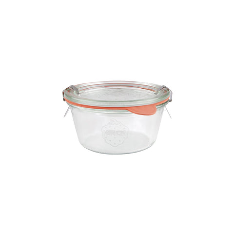 Weck COMPLETE WECK GLASS JAR W/LID/SEAL 290ml 100x55mm (569) Box of 6 - Hospitality Connect